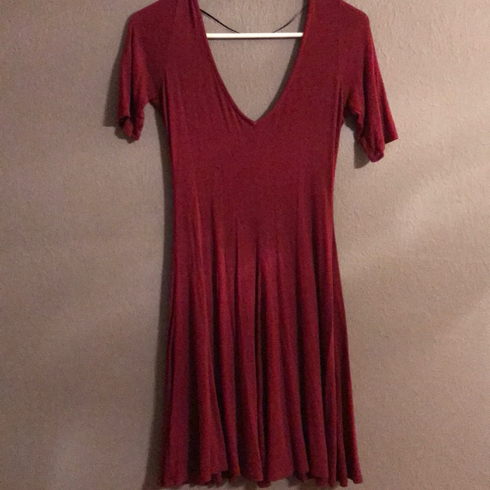 Maroon dress size small